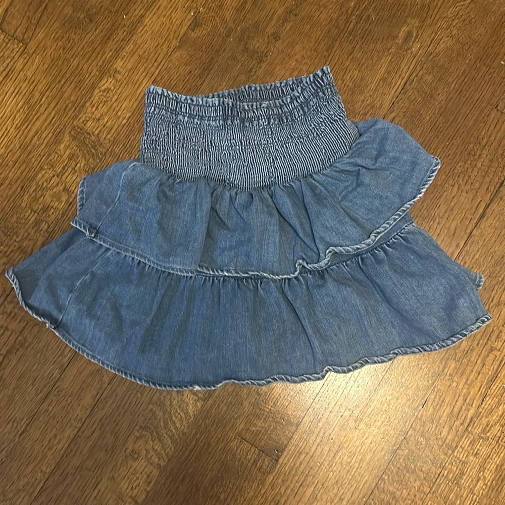 Denim skirt